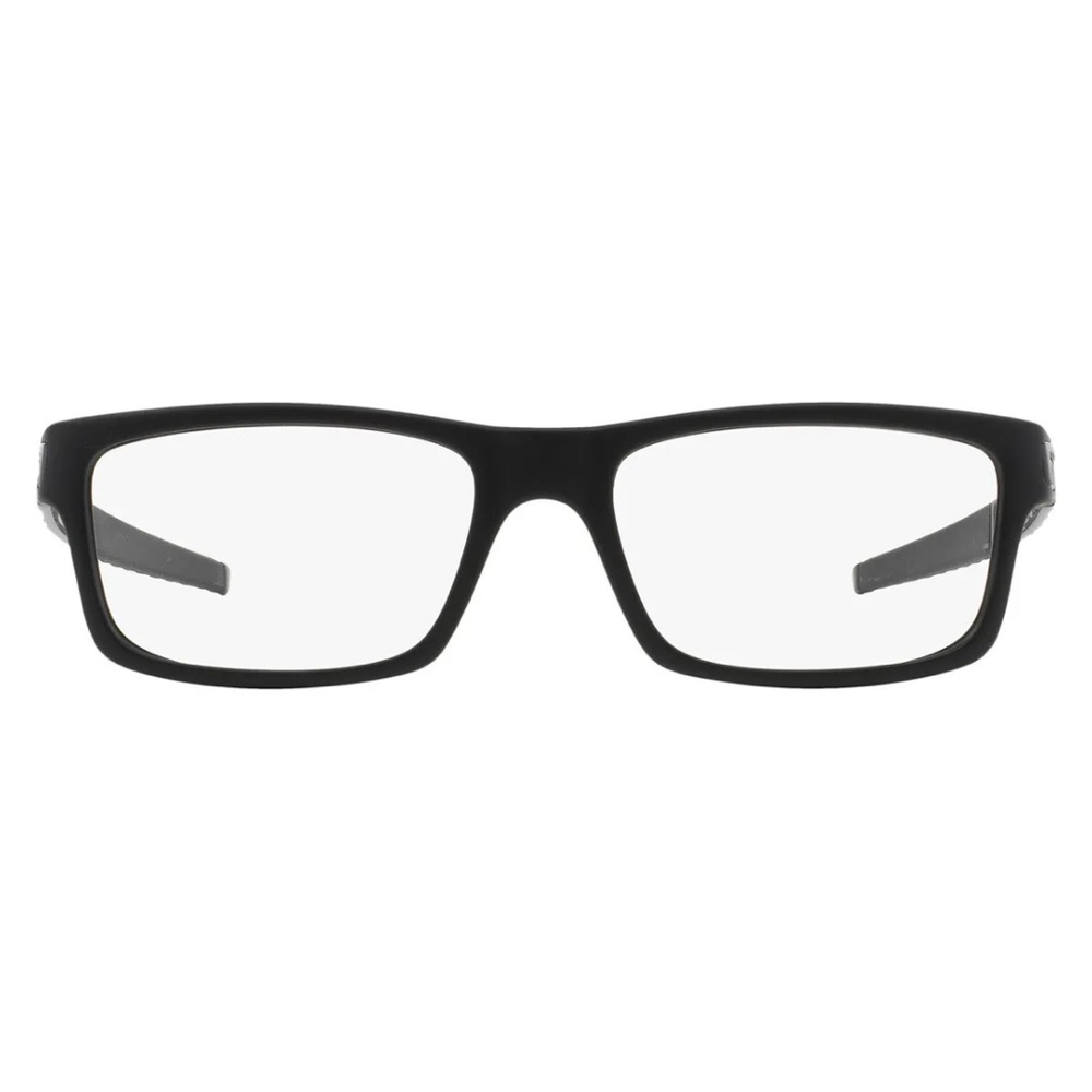 Oakley Currency OX8026 Eyeglasses Men Black Rectangle 54mm New 100% Authentic
